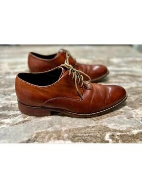 👞 Cole Haan Golden Brown Oxfords 8 — Collector Era GUC